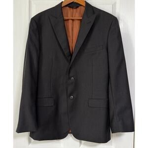 Jos. A. Bank Men's Charcoal 100%Wool Slim Fit Sportscoat Blazer Size 42R